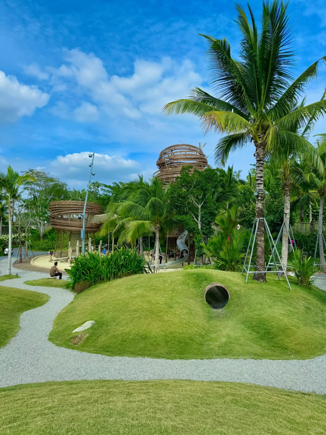 三亚生态公园…果然100岁以下儿童都适合！！