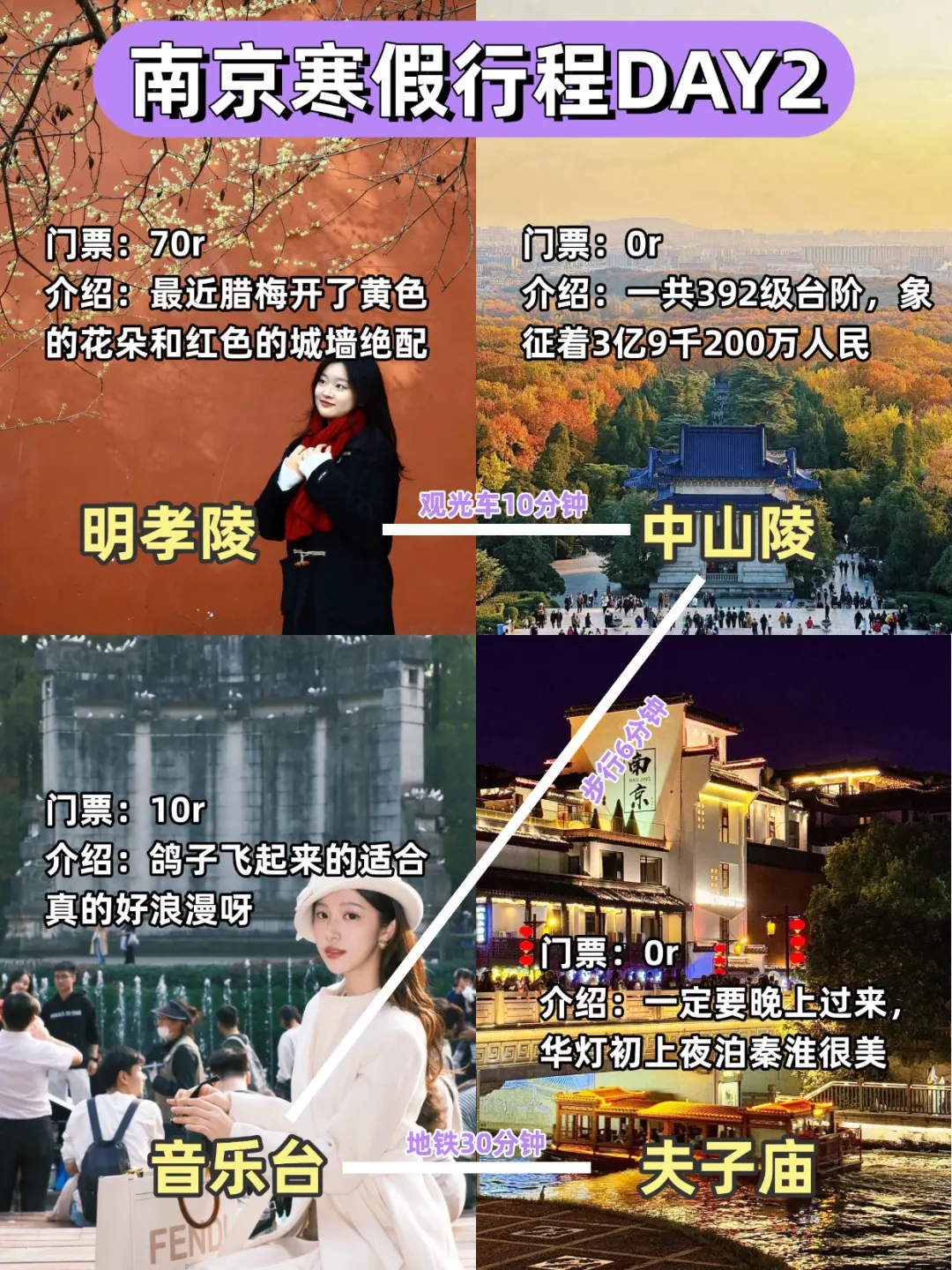 被土著男友熬夜整理的南京旅游攻略感动哭😭