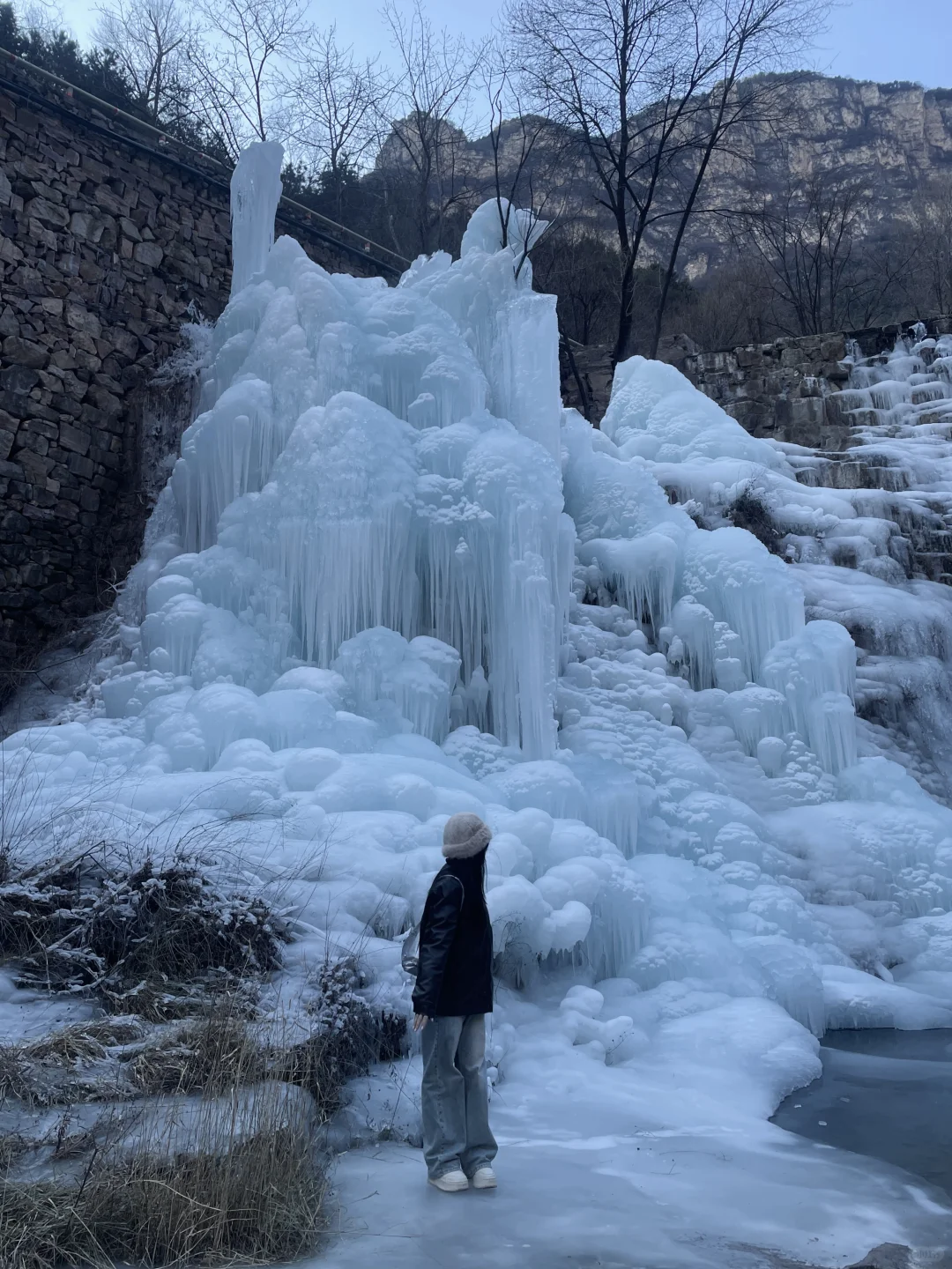 安阳｜冬季旅游和冰挂瀑布📷
