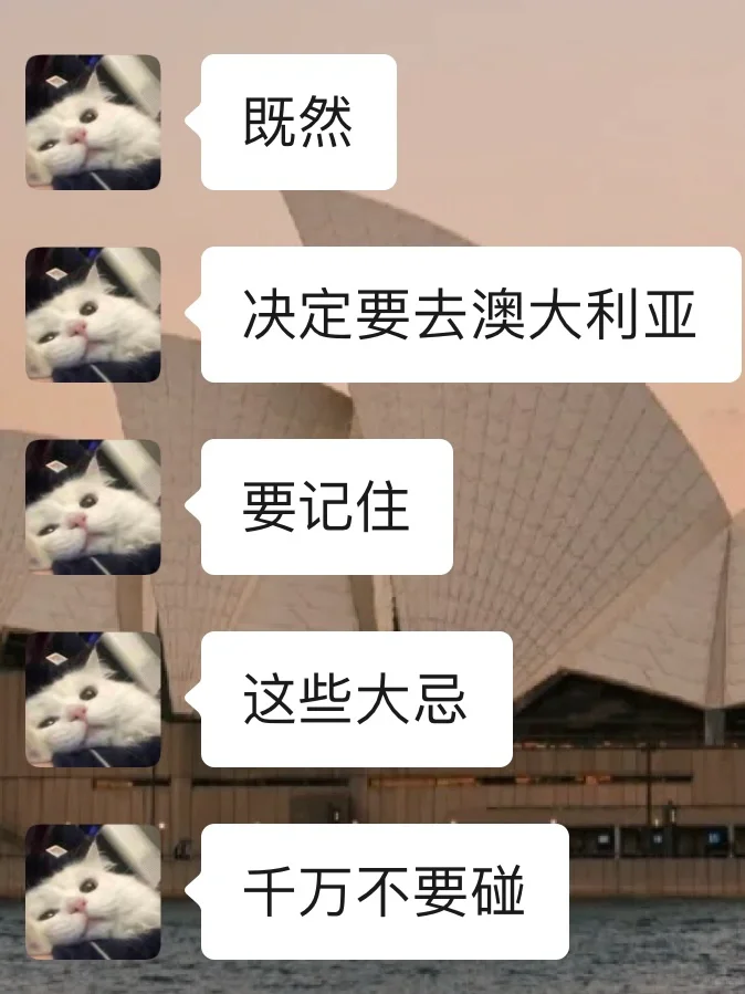 既然决定去澳大利亚，这些事情一定不要做..