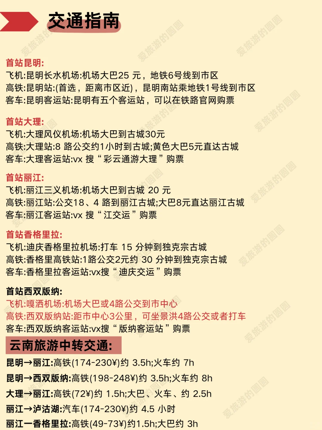 1-3月去云南玩的存下吧【保姆级攻略】