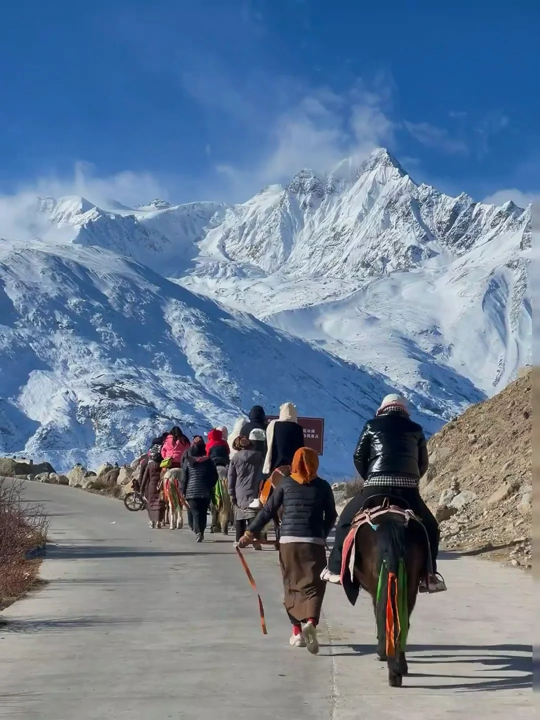 没想到‼️12月-2月才是来古冰川最佳观赏期！！
