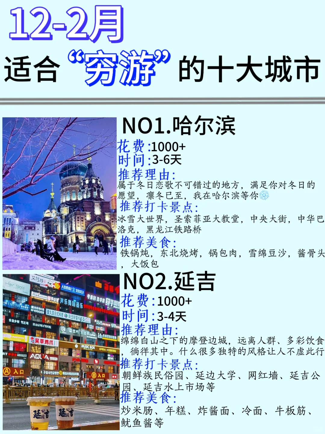 适🈴12-2🈷️穷游的十大城市❗️真的要去⭕️