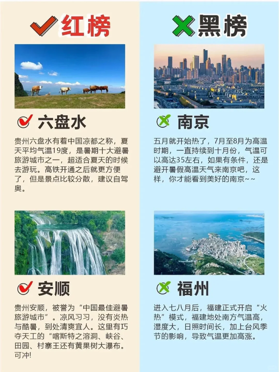 人民日报推荐的20个避暑胜地，清凉一夏