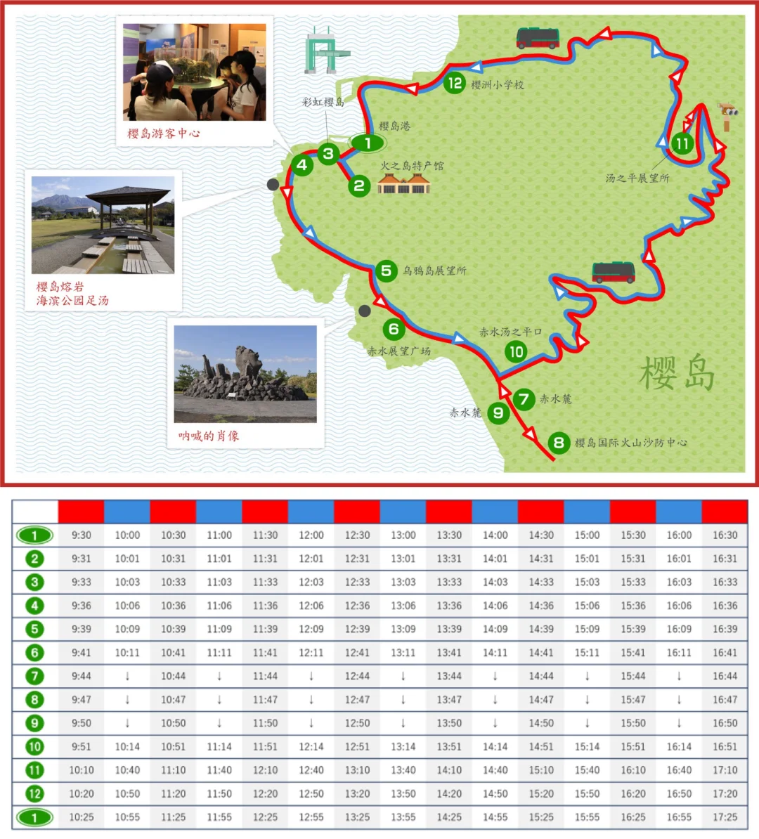 🇯🇵鹿儿岛 指宿 交通 地图 时刻表 全攻略