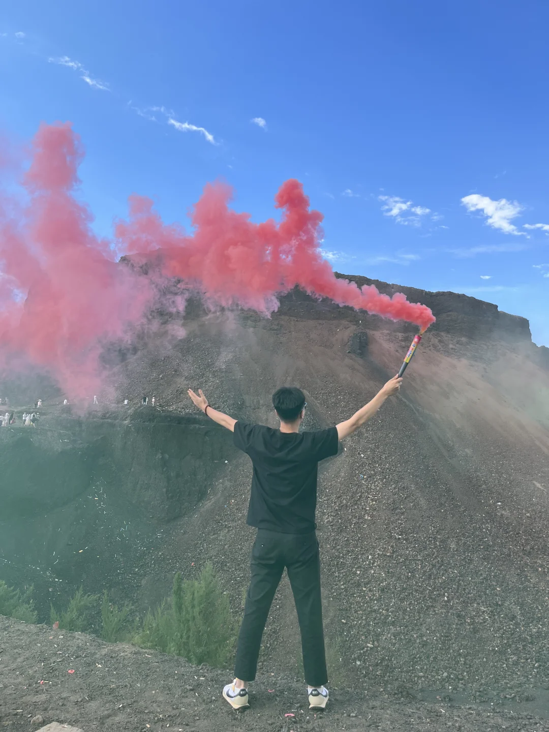 来看看石家庄的火山
