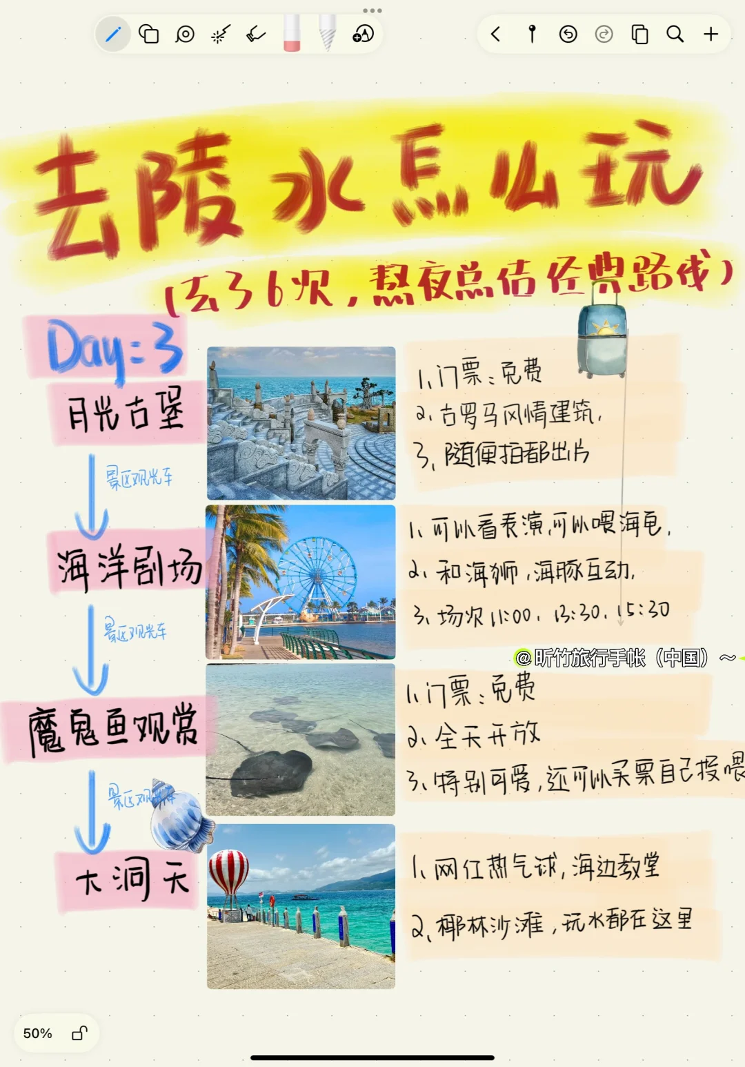 陵水｜三天两夜旅游攻略～冲冲冲🐛