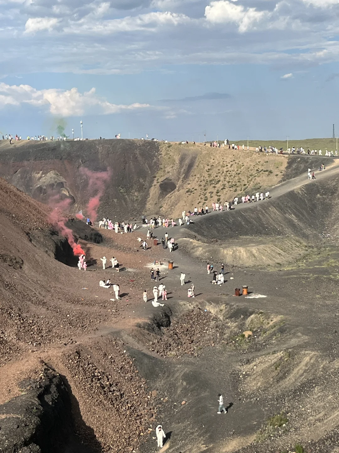 来看看石家庄的火山