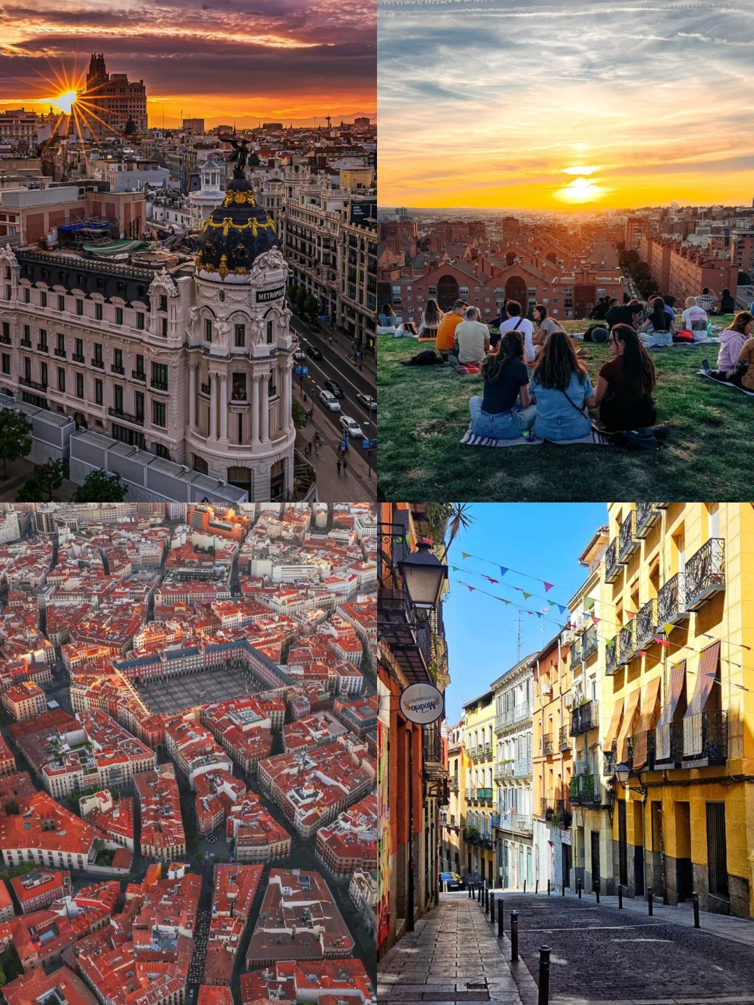 马德里景点地图❗比较直观！照抄作业啦😍