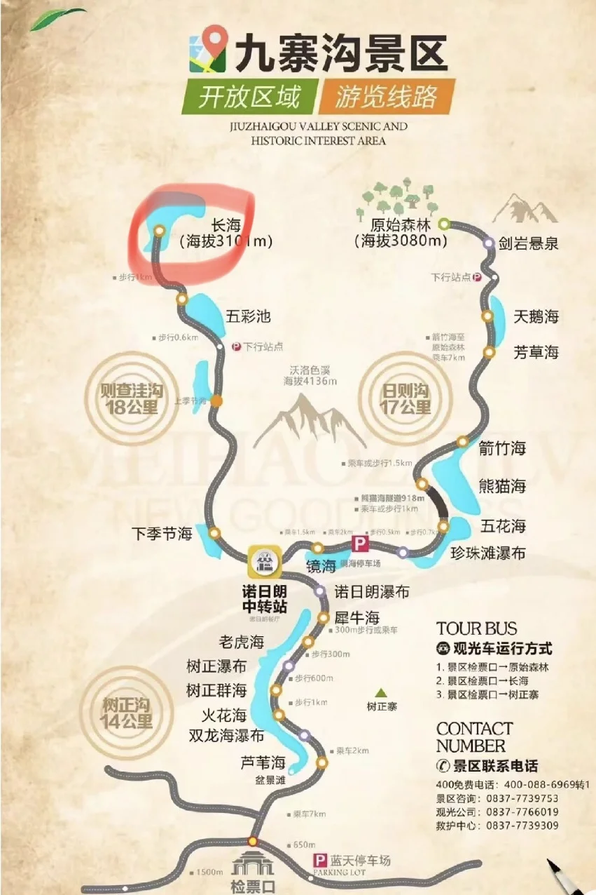 1月23日，九寨沟长海景点，已经出摊了❗️