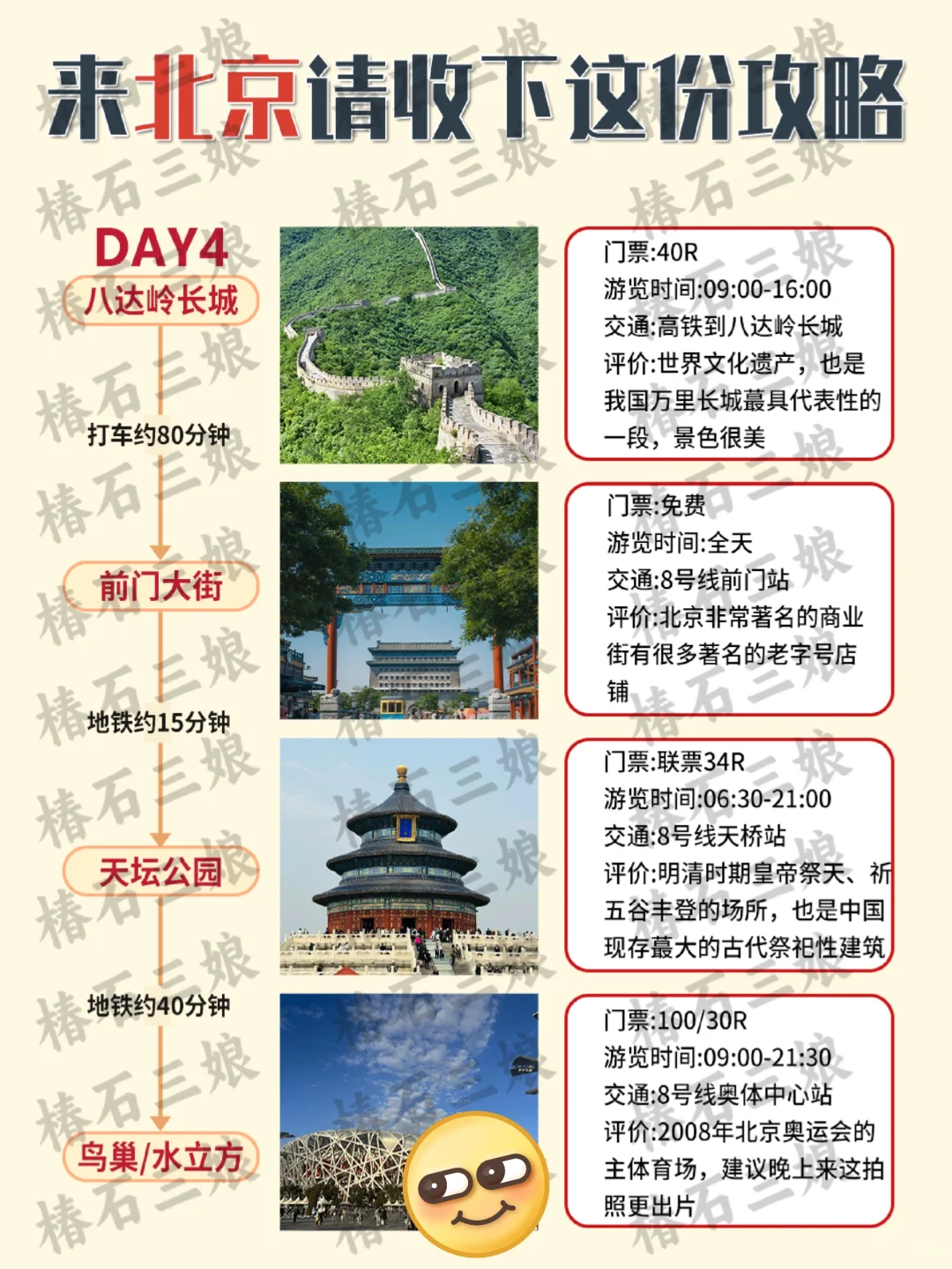 北京已回💔淡季春节要去的姐妹进来听劝