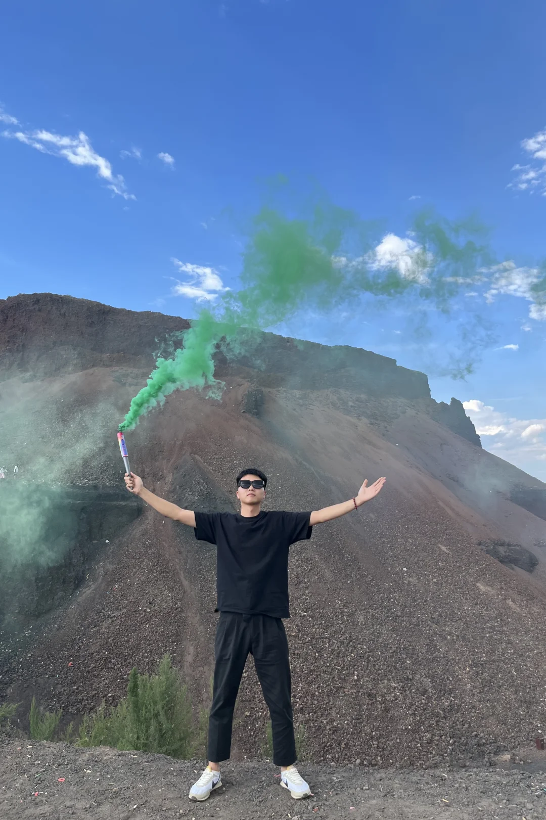 来看看石家庄的火山