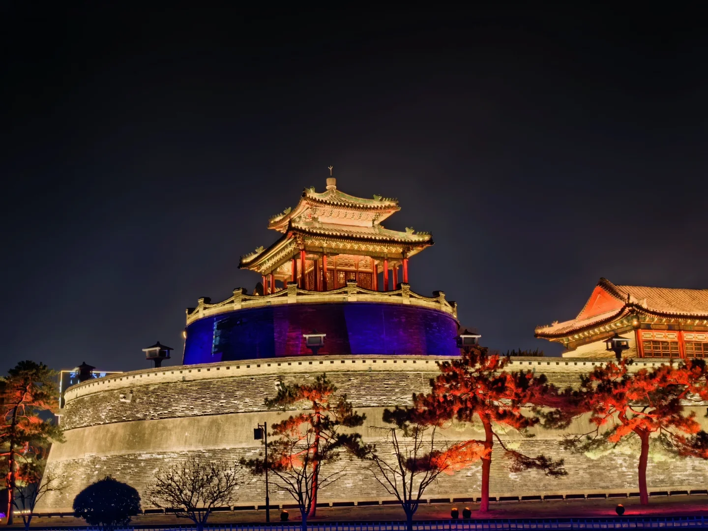 邯郸丛台公园日与夜攻略