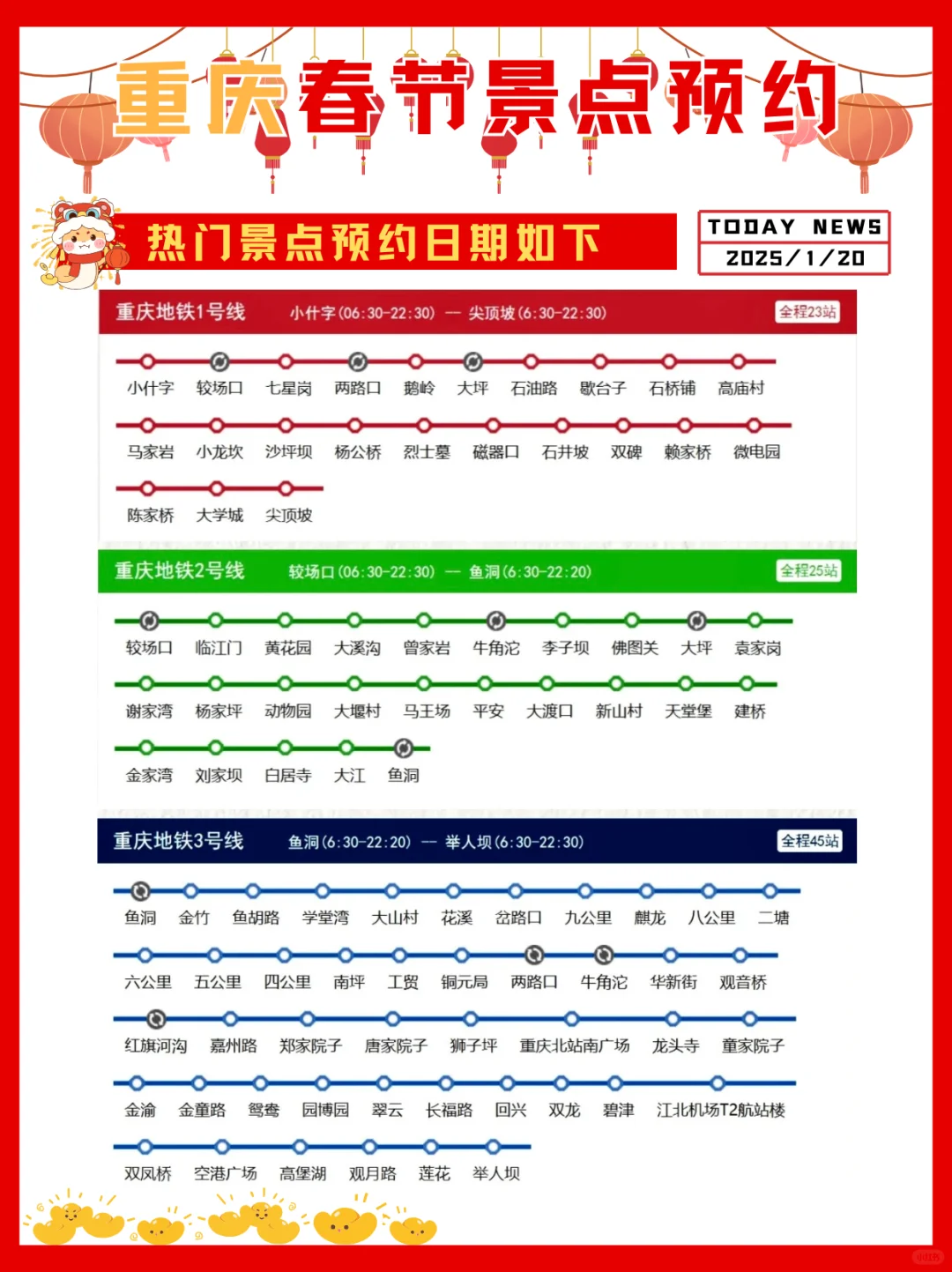 重庆会惩罚每一位春节不提前预约的人…