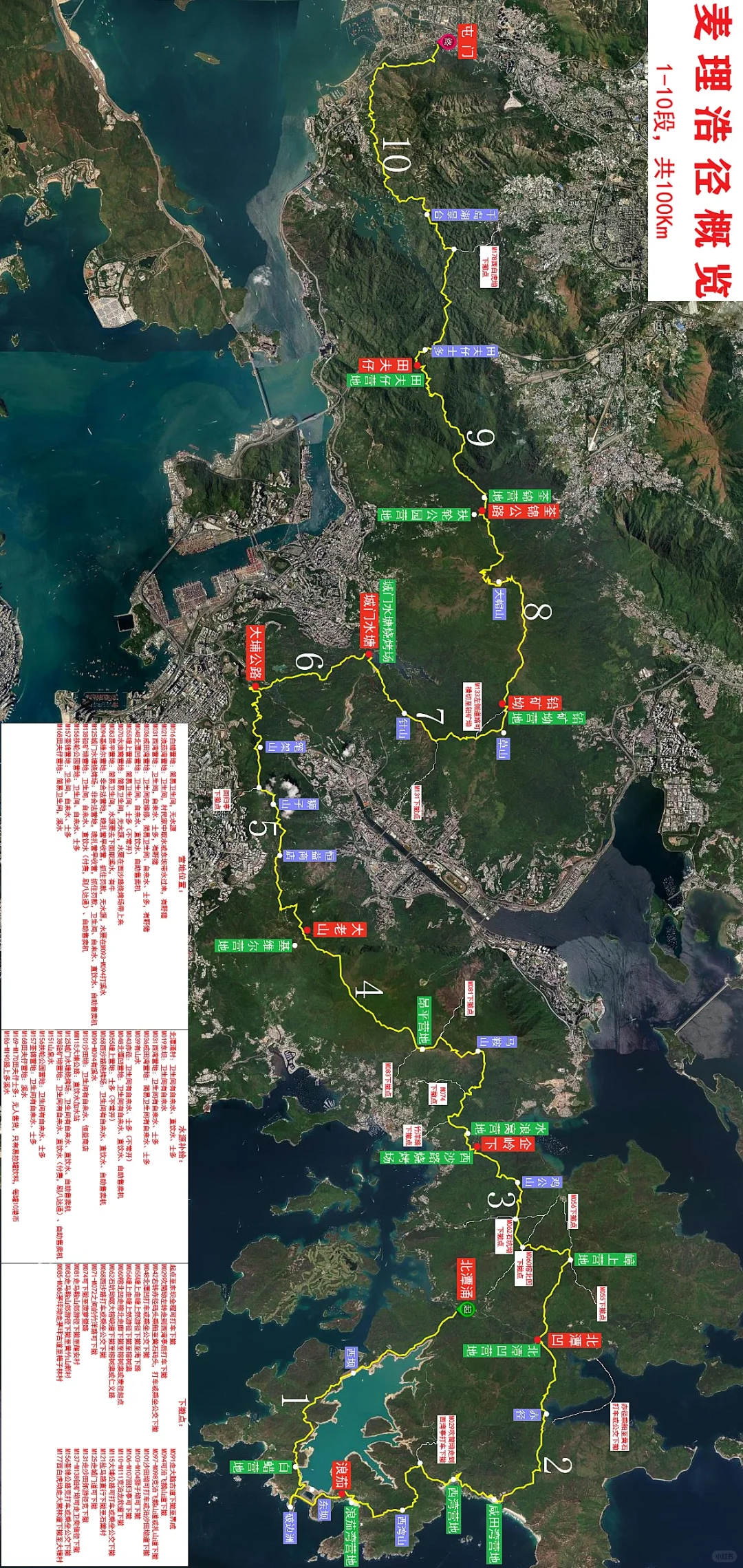 观山阅海：麦理浩径营地、补给、下撤全攻略