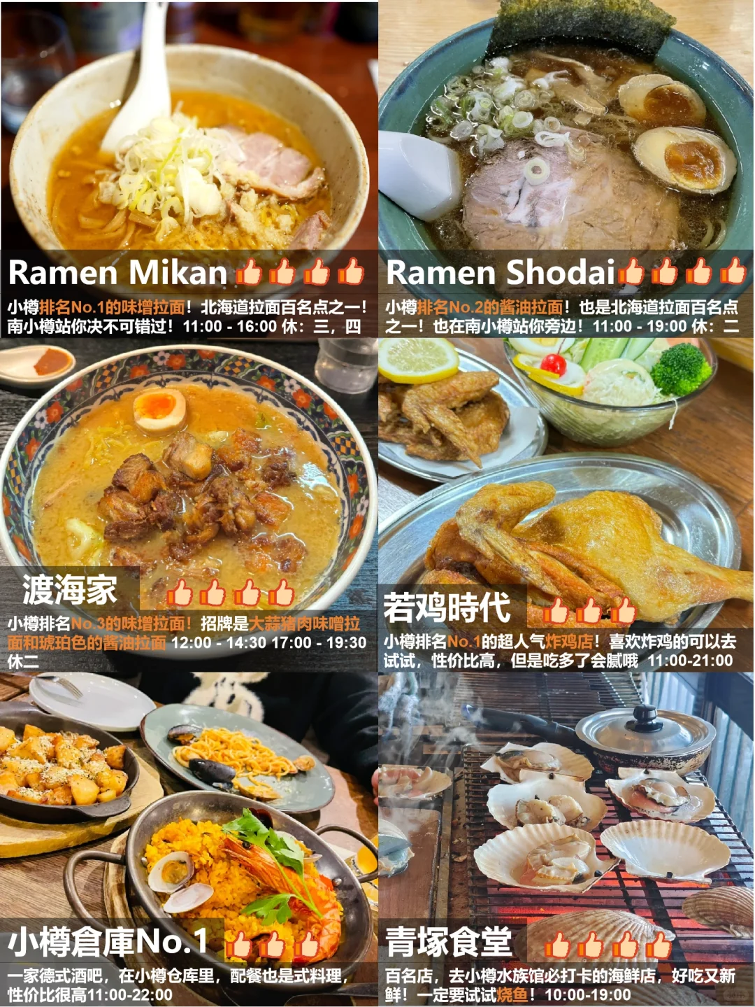 北海道｜小樽地表最强反向景点➕美食攻略