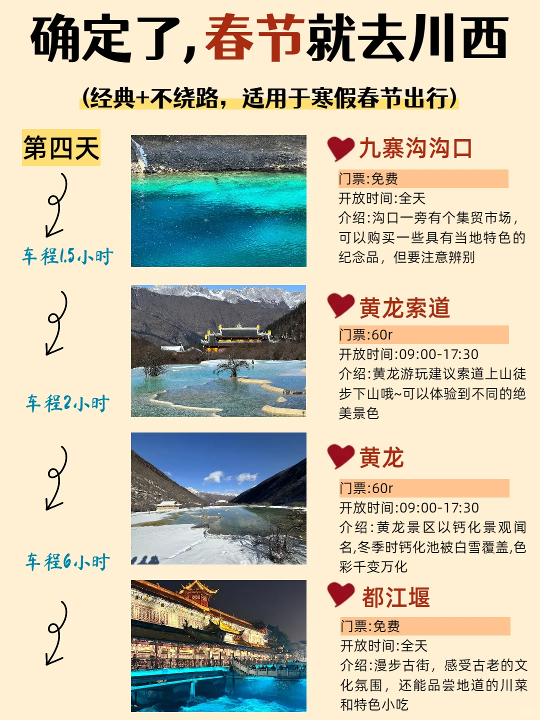终于有人把1-2月川西旅游攻略讲清楚了😭
