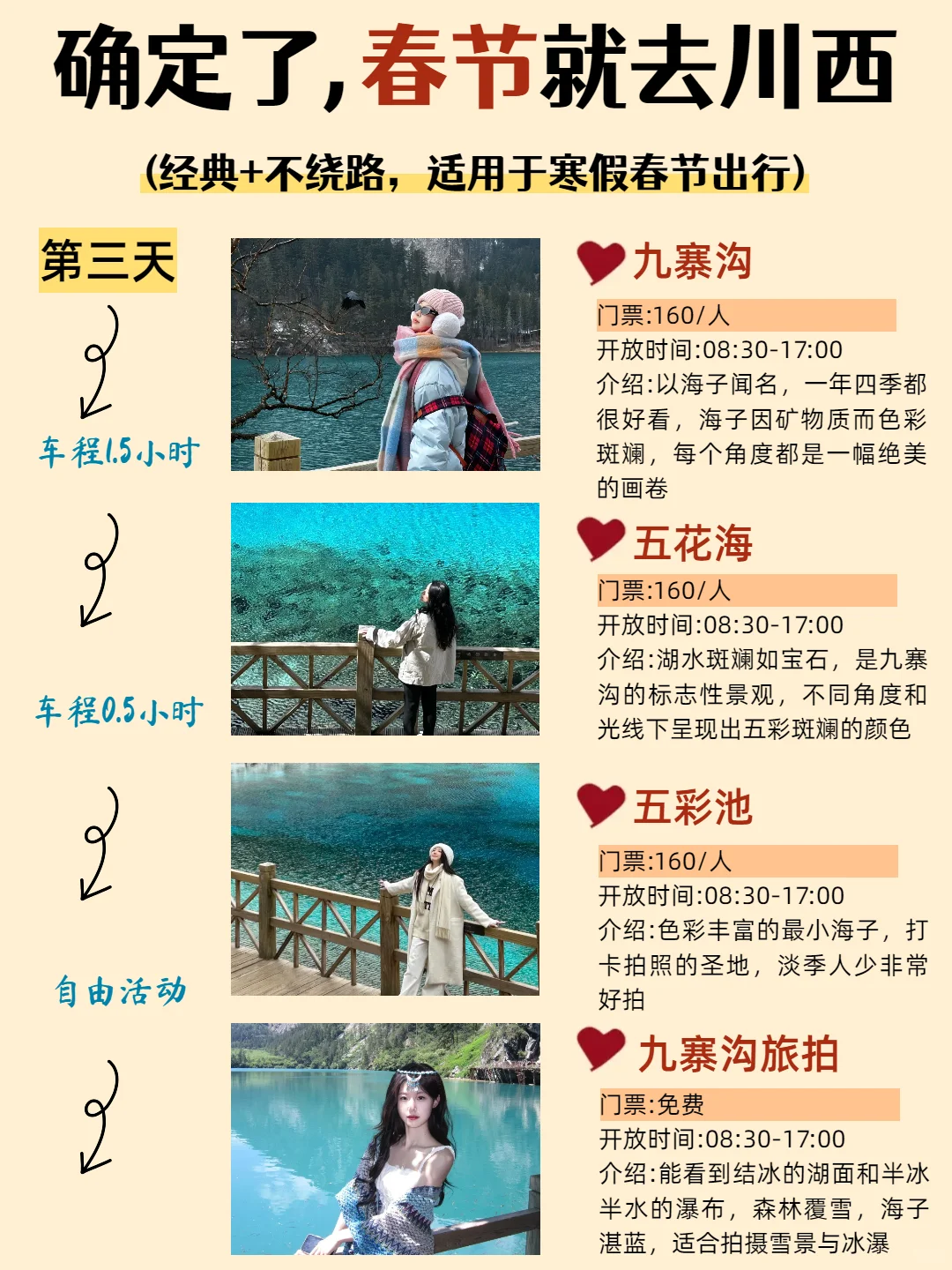 终于有人把1-2月川西旅游攻略讲清楚了😭