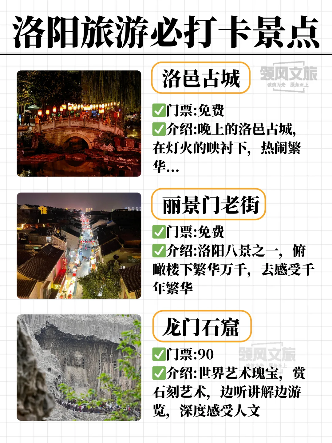 假期来洛阳旅游的宝子们看过来❗全攻略