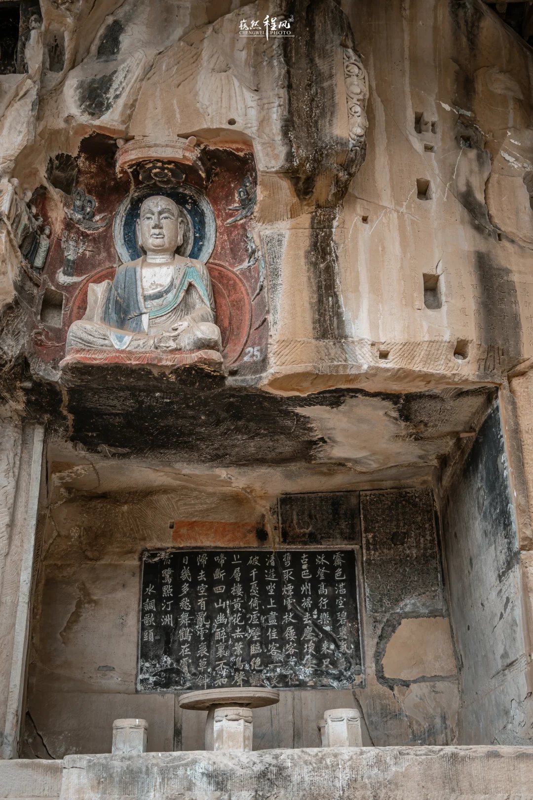 四川能保存如此好的盛唐彩雕石窟，很难得！