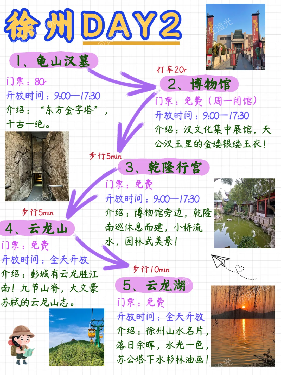 徐州二日游攻略已做好✔️寒假在线找搭子❗️