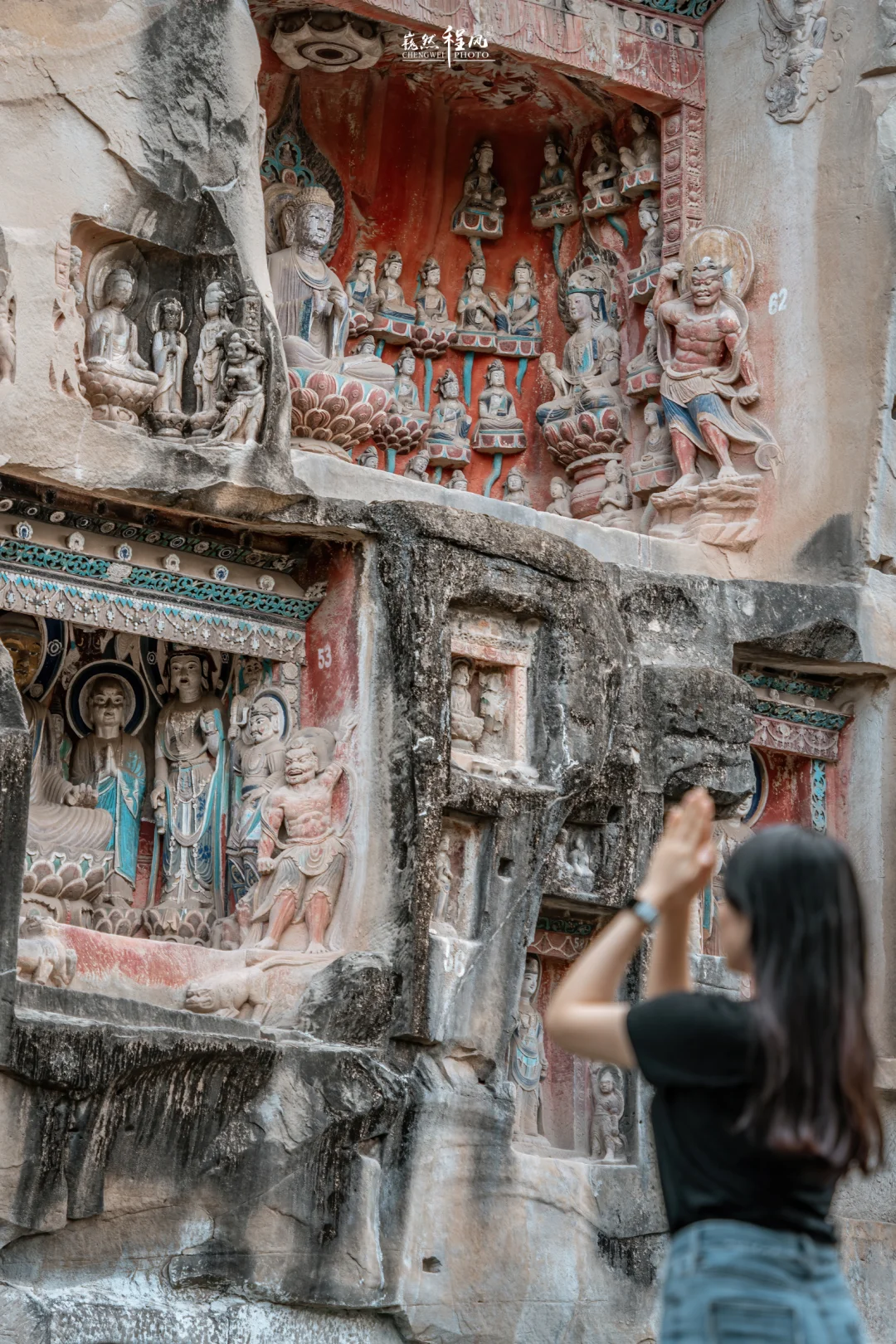 四川能保存如此好的盛唐彩雕石窟，很难得！