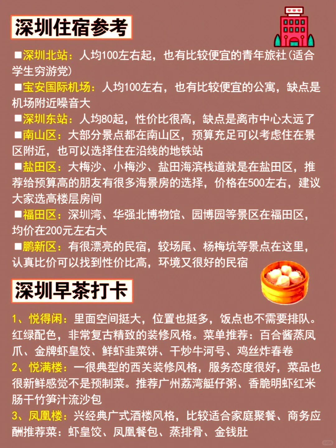 1-2月深圳旅游攻略｜不绕路详细攻略🐎码住