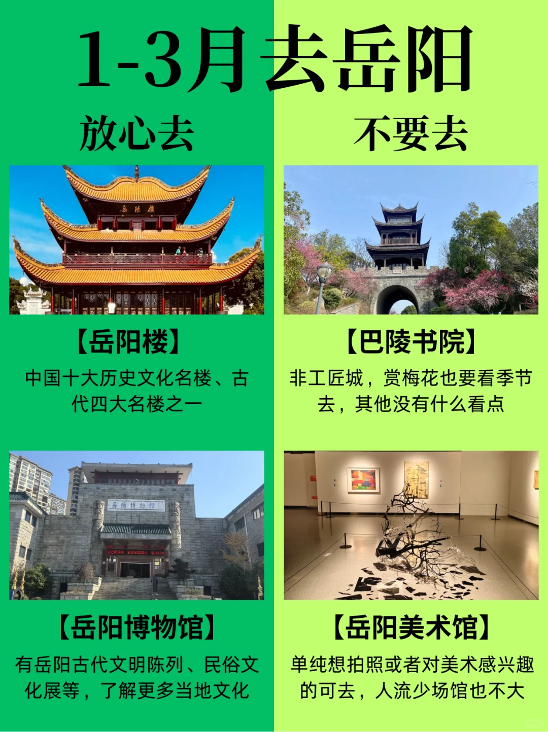 2025岳阳旅游攻略红黑榜｜早看少踩坑‼️
