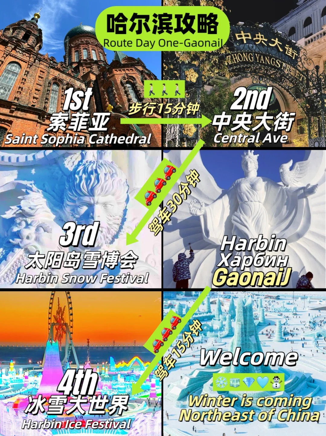 Explore Harbin-3 days travel itinerary❄️