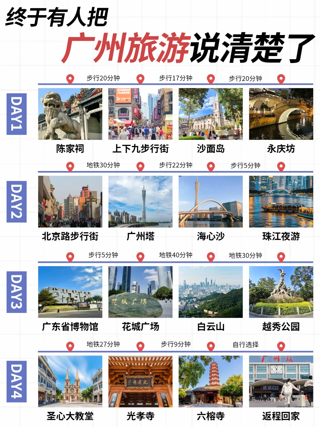 广州旅游攻略，终于被说清楚了，赶快看看