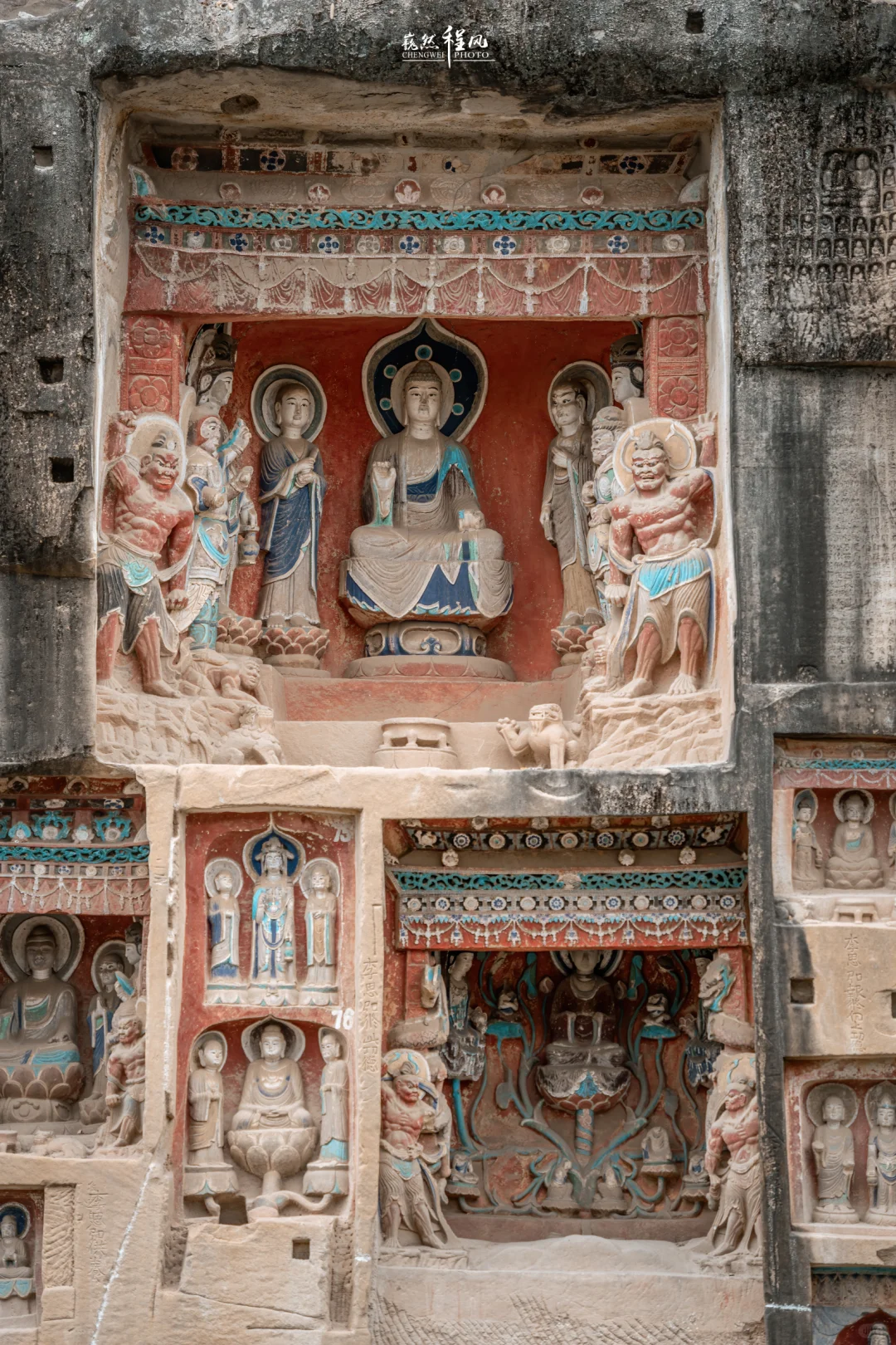 四川能保存如此好的盛唐彩雕石窟，很难得！