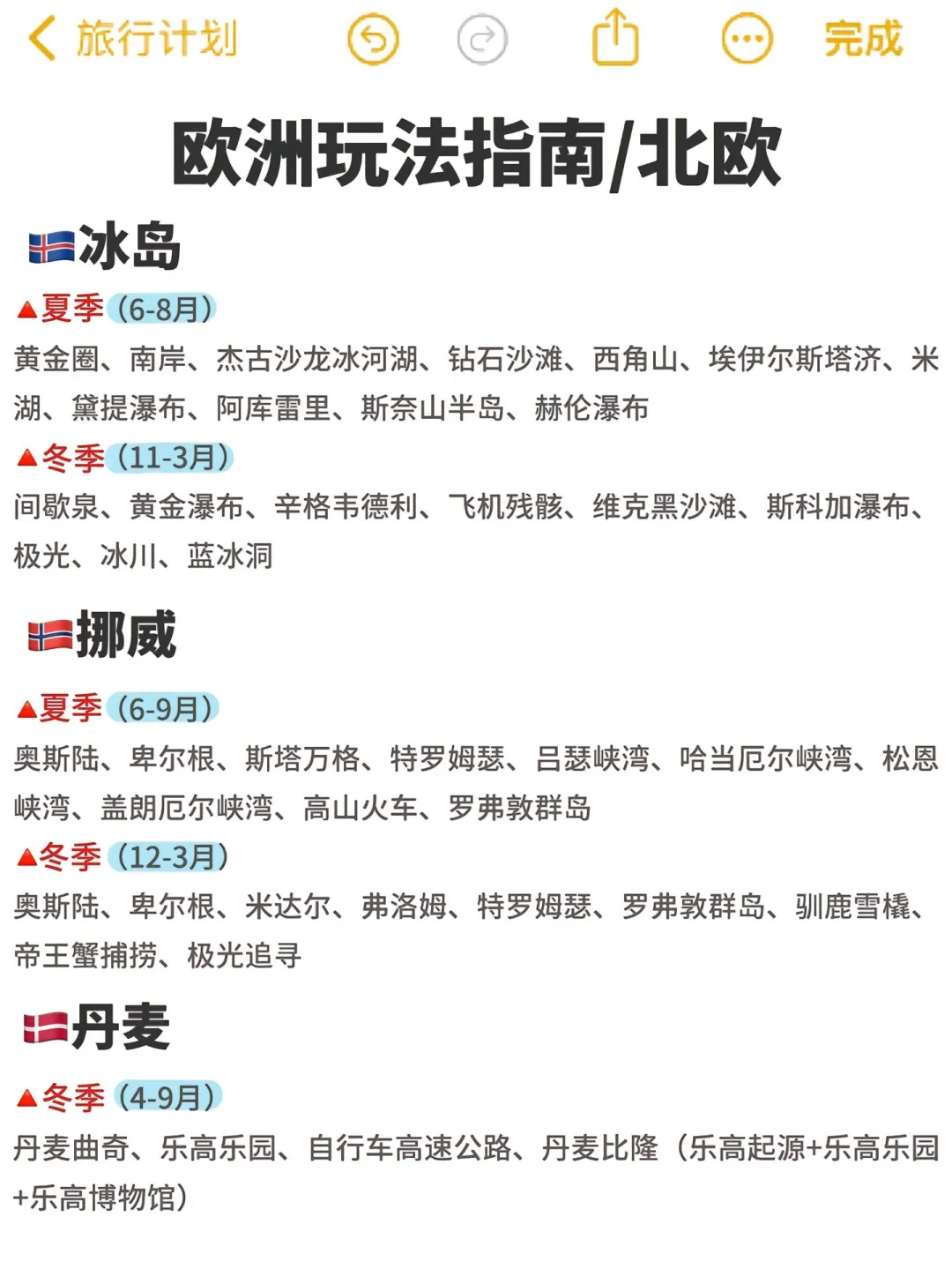 一眼看懂欧洲，选择最适合你的目的地！