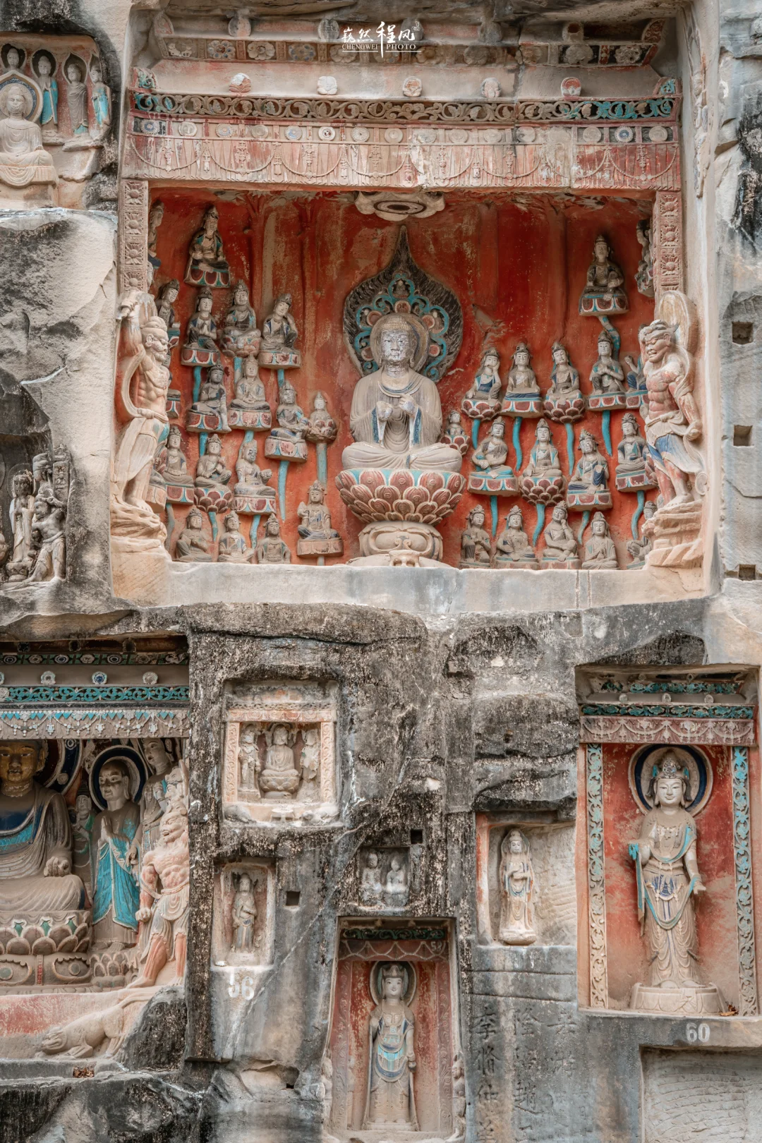 四川能保存如此好的盛唐彩雕石窟，很难得！