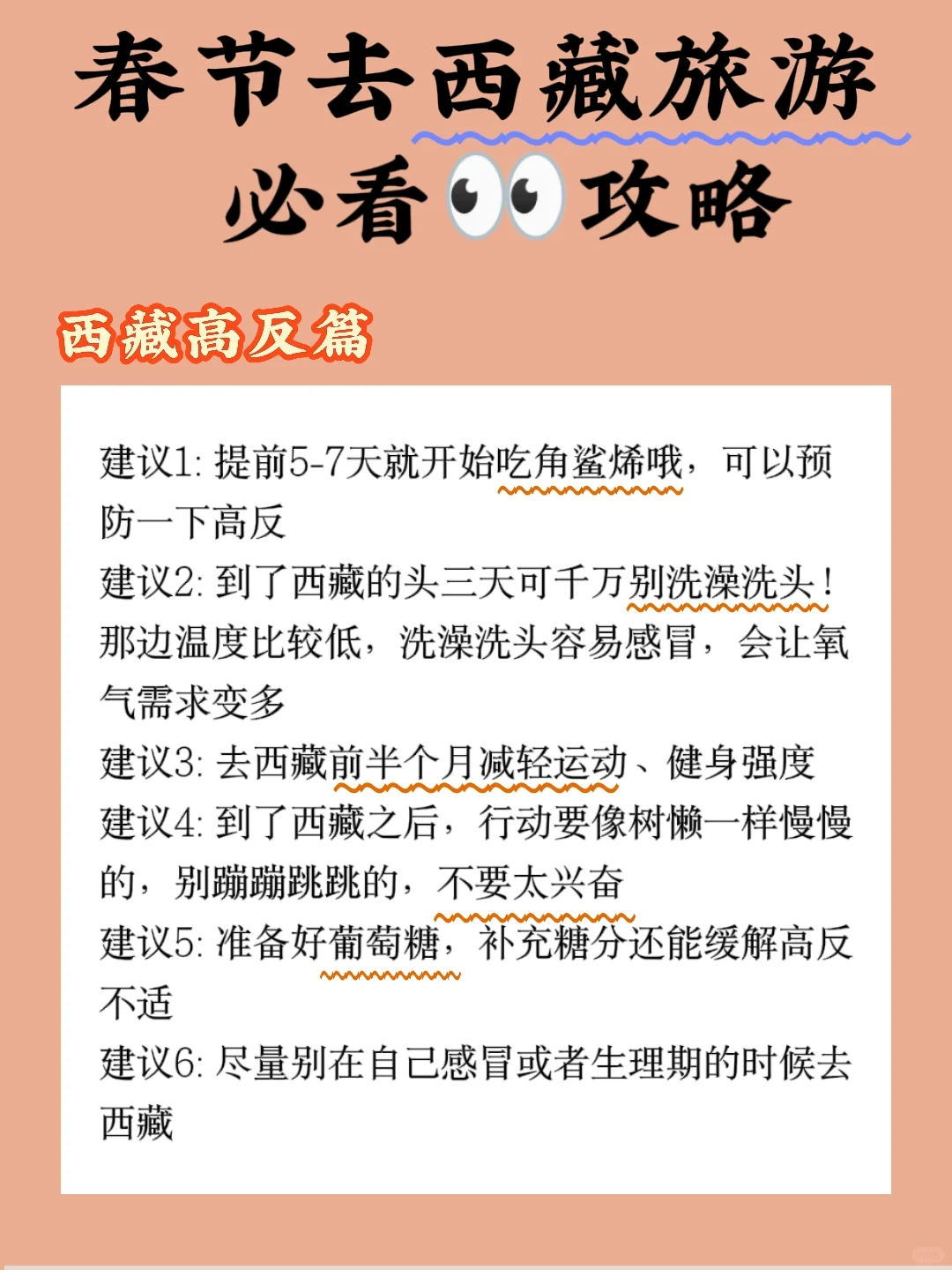 春节去西藏旅游必看👀攻略