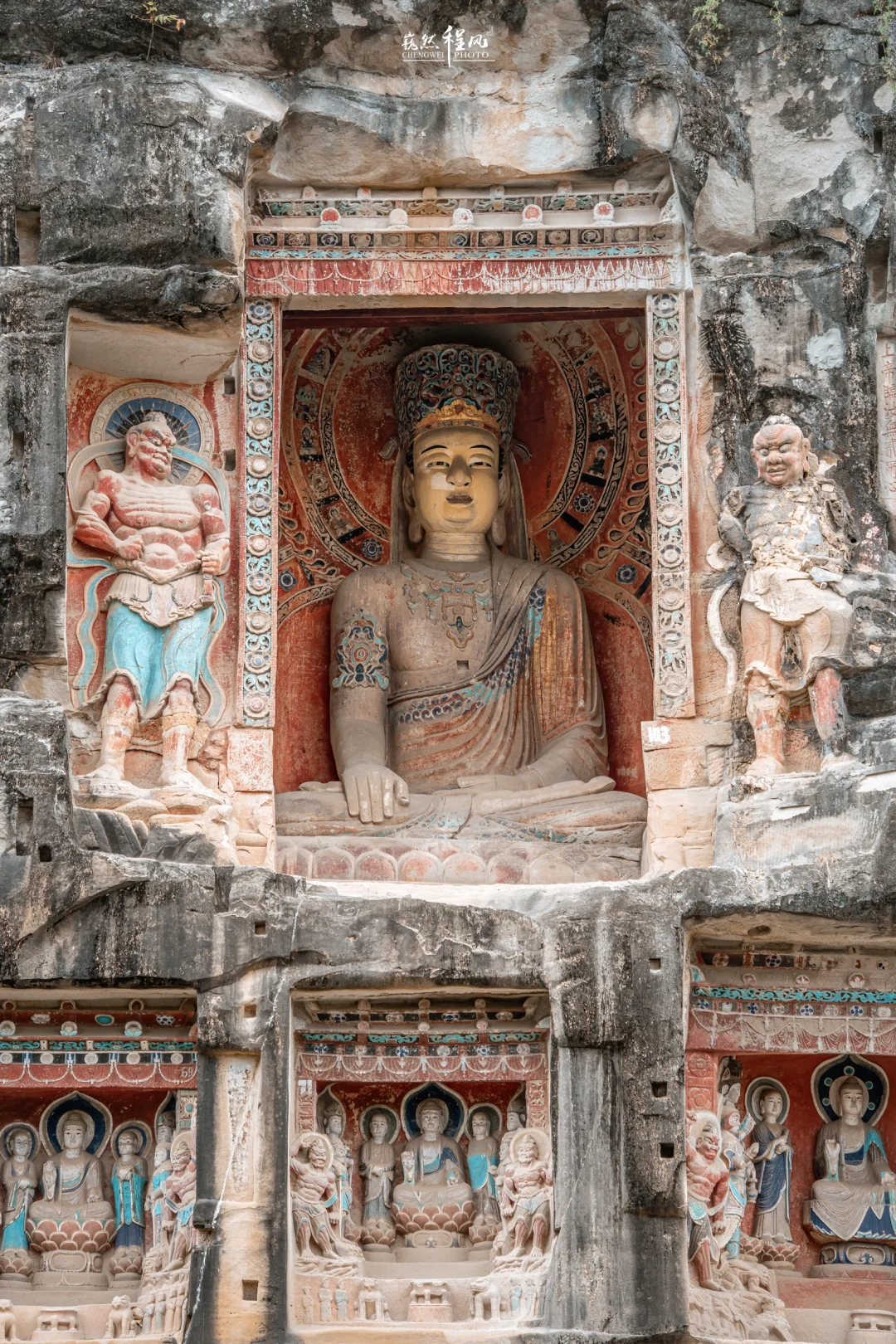 四川能保存如此好的盛唐彩雕石窟，很难得！