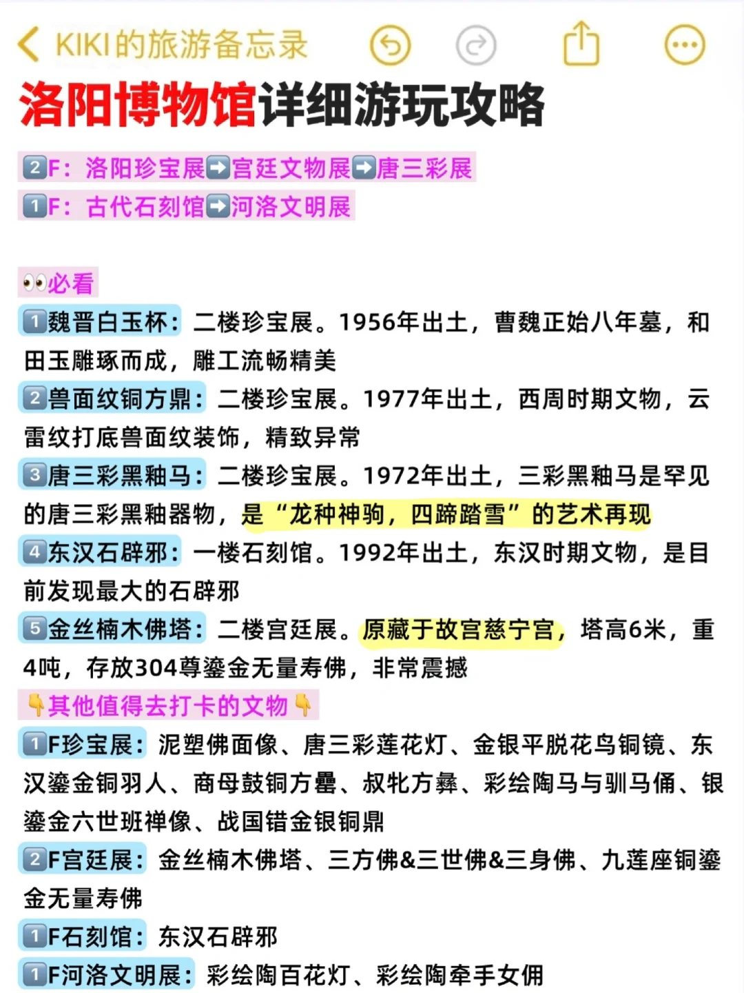 🥳ISTJ的手写春节洛阳攻略无人能敌！