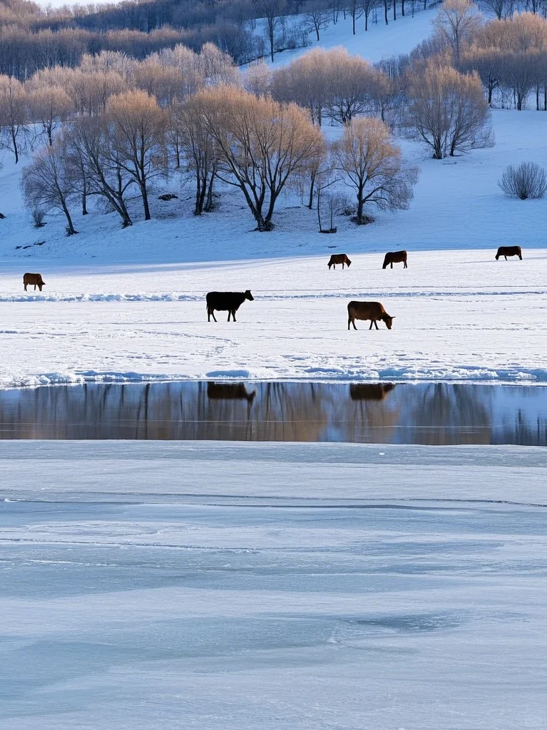 ❄冬季的乌兰布统，是我心中的宝藏旅行地‼️