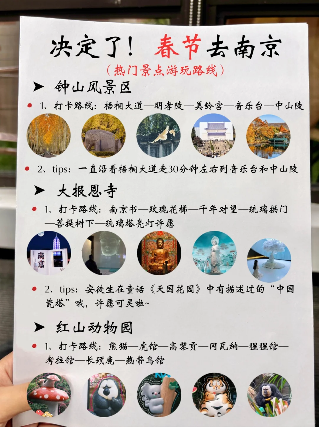 不绕路玩南京⁉️一篇地图就够了👆👆