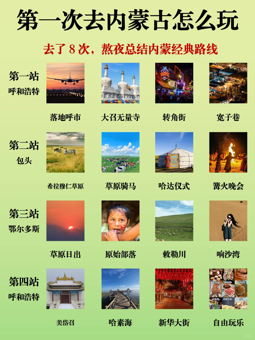 谁懂啊😭终于有人把内蒙古旅游说明白了❗