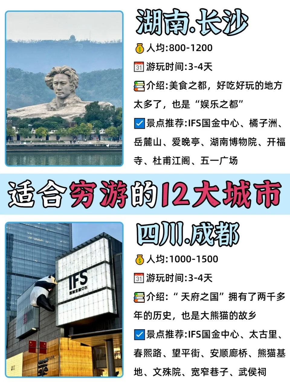 寒假旅游❗❗推荐超好玩的12个城市