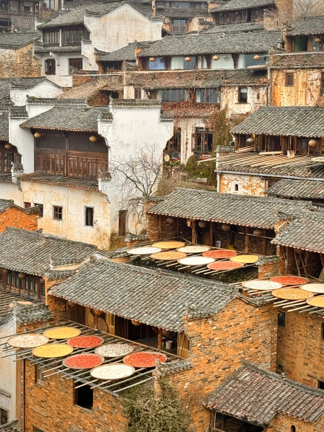 比起苏杭的烟雨江南,更爱徽州的水墨江南………