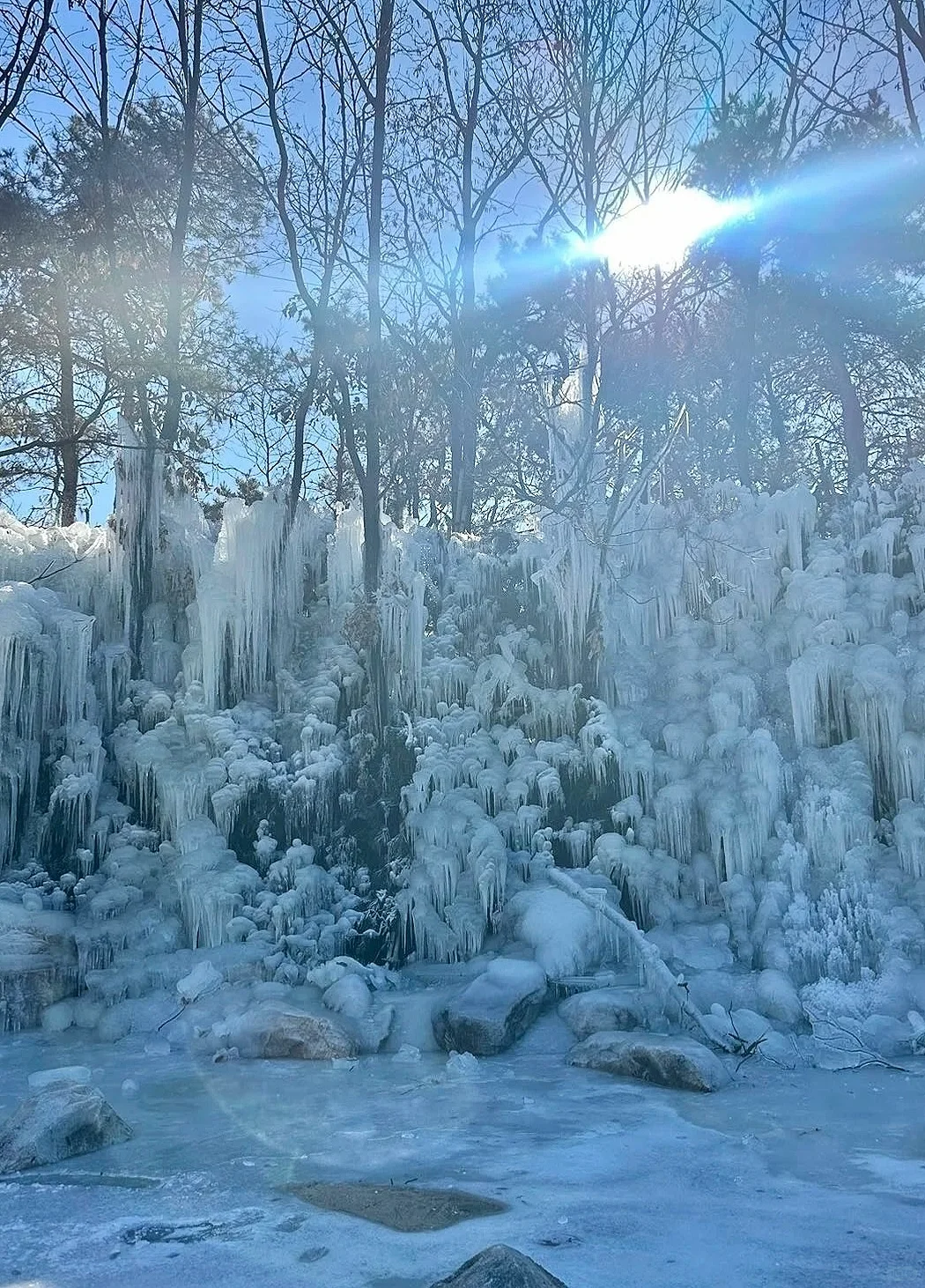 冬天的龟蒙❄️美的太震撼了！！