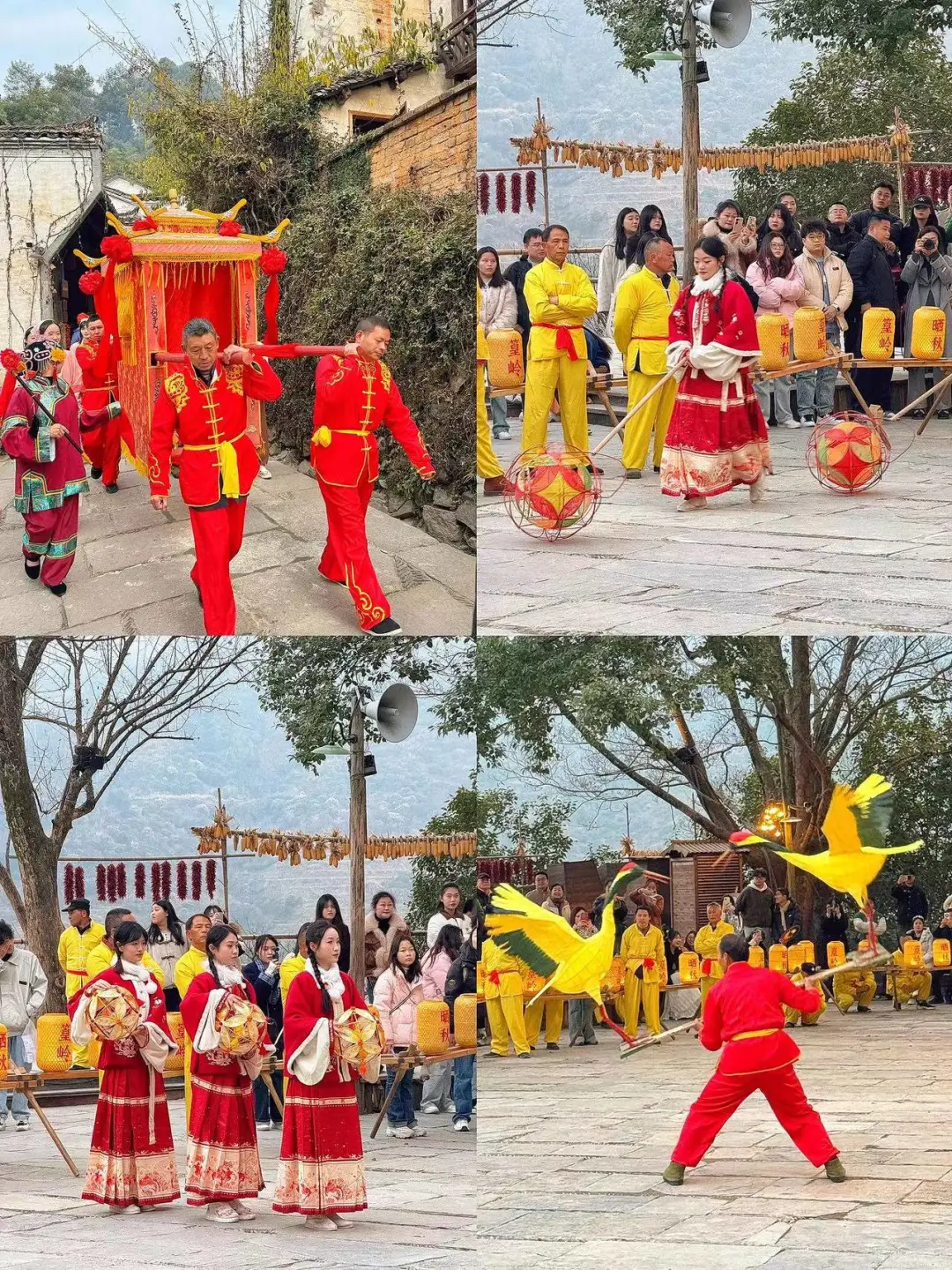 比起苏杭的烟雨江南,更爱徽州的水墨江南………