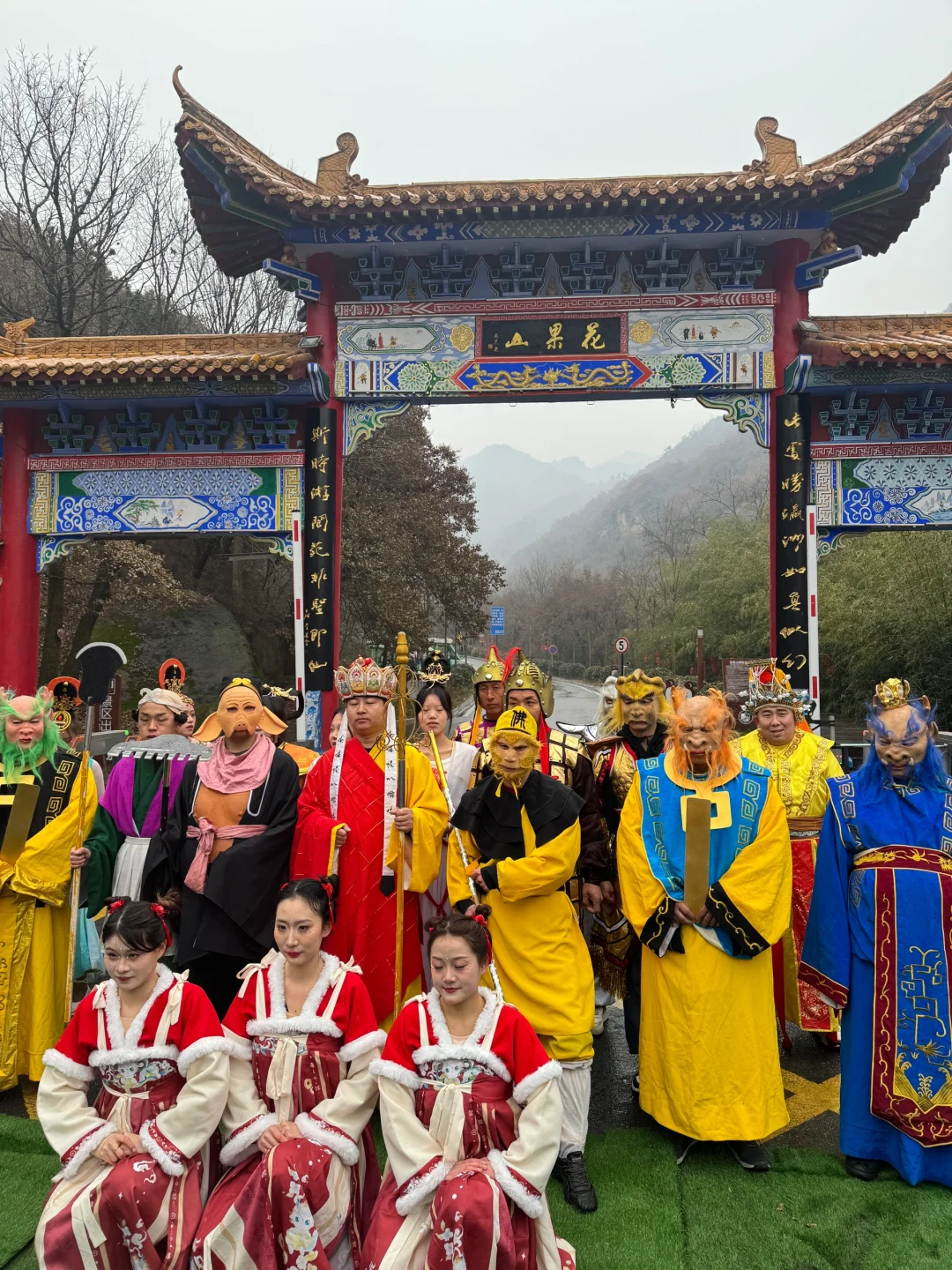 洛阳过年有地方去啦‼️猴戏表演欢笑连连