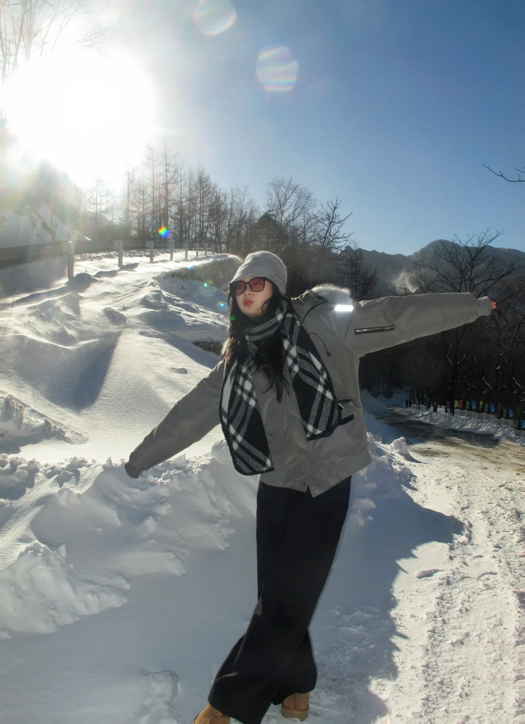 不是长白山是洛阳白云山！！