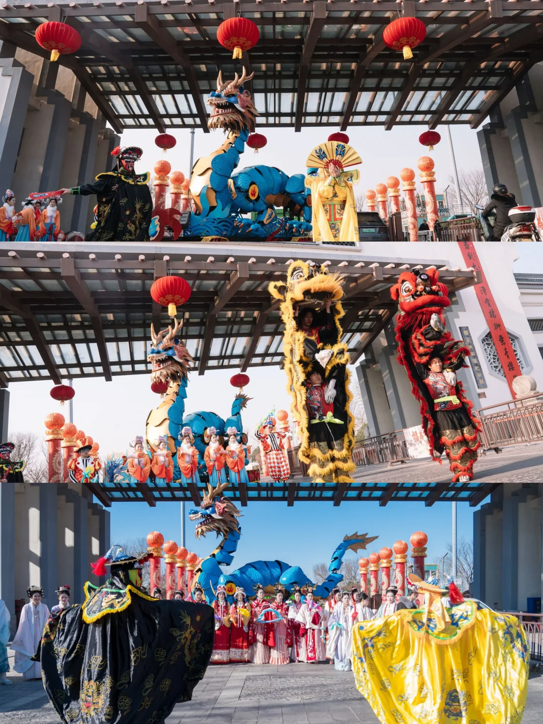 盐城大洋湾的年味🧨也太足啦!!