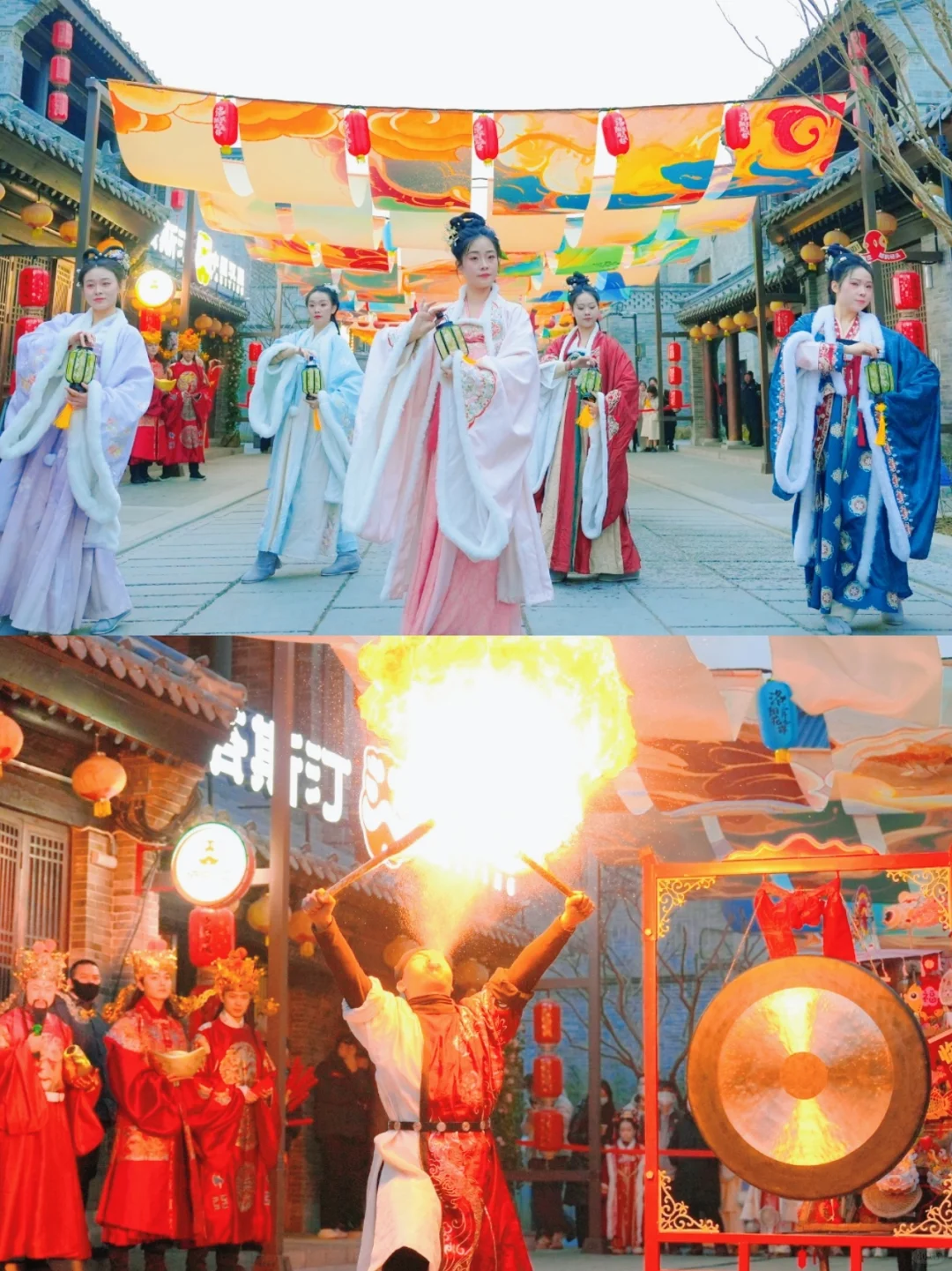 醉全🏮洛阳洛邑古城春节游玩攻略!