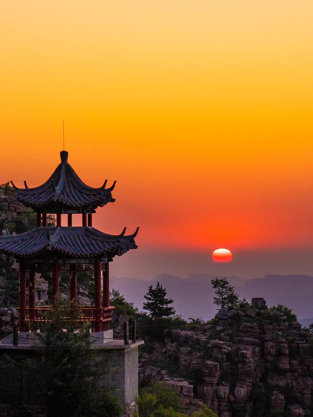 邢台春节去哪玩 一个半小时到达高山平湖