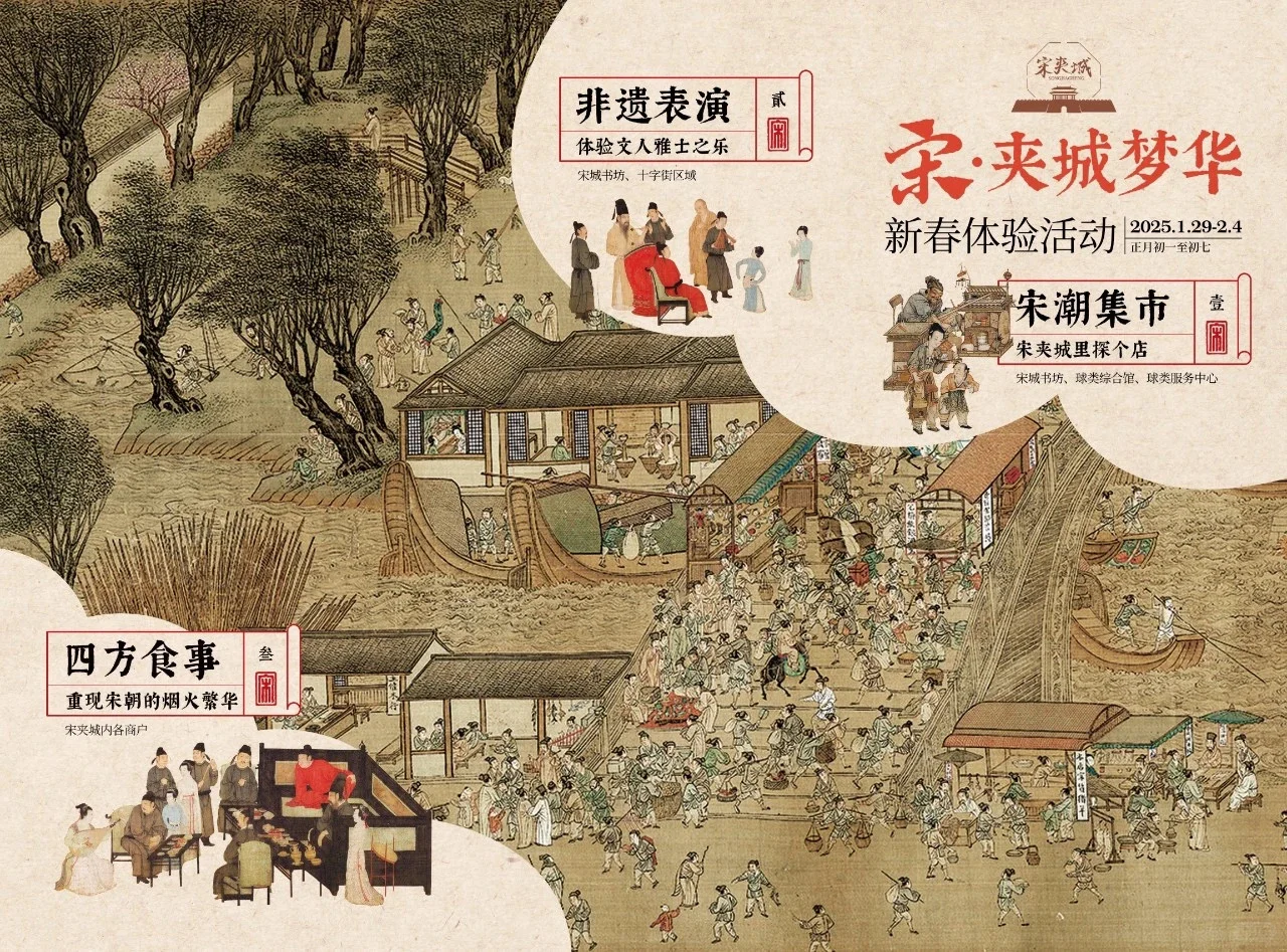 扬州景点——扬州宋夹城新春活动