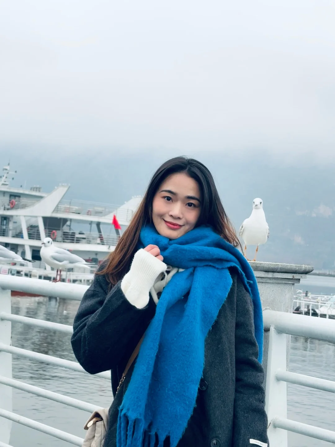 2025年的第一站，来赴约西伯利亚的海鸥💙